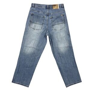 Southpole Jeans Mens 38x34 Blue Denim Baggy Relaxed Hip Hop Skater Streetwear
